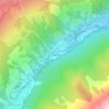 Soucheres Basses topographic map, elevation, terrain