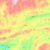 马场镇 topographic map, elevation, terrain