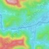 Grivac topographic map, elevation, terrain