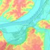 West Point topographic map, elevation, terrain