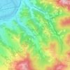 Reaglie topographic map, elevation, terrain