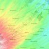 Tretep topographic map, elevation, terrain