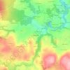 Langoad Uhelañ topographic map, elevation, terrain