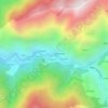 Mungla topographic map, elevation, terrain