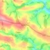 Pipers Pool topographic map, elevation, terrain