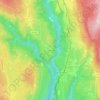 Portolo topographic map, elevation, terrain