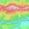 Scharzwald topographic map, elevation, terrain