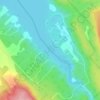 Baie Ignace topographic map, elevation, terrain