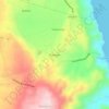 Buhangin topographic map, elevation, terrain
