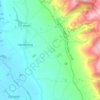Ffordd-las topographic map, elevation, terrain