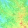 Vavuniya topographic map, elevation, terrain