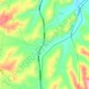 牛营子 topographic map, elevation, terrain