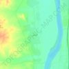 Kadabas topographic map, elevation, terrain