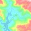 Nuevo Naranjo topographic map, elevation, terrain