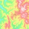 打易镇 topographic map, elevation, terrain