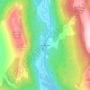 Strathyre topographic map, elevation, terrain