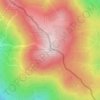 Hochficht topographic map, elevation, terrain