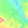 Healy topographic map, elevation, terrain