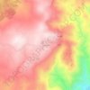 Su Pradu topographic map, elevation, terrain
