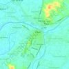 Barangay III topographic map, elevation, terrain
