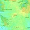 Czastary topographic map, elevation, terrain
