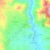 Zalapa Las Lagunas topographic map, elevation, terrain