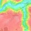 Faremoutiers topographic map, elevation, terrain
