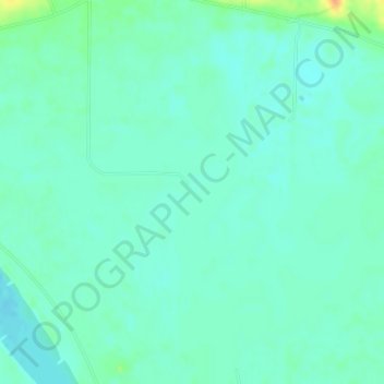 Big Cypress topographic map, elevation, terrain