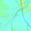Kampung Dendang topographic map, elevation, terrain