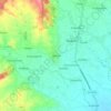 Mae Wang topographic map, elevation, terrain