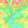 Tunceli topographic map, elevation, terrain