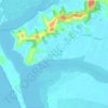 Nehuentúe topographic map, elevation, terrain