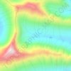 Sentinel Range topographic map, elevation, terrain