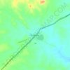 Pentland topographic map, elevation, terrain