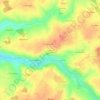Les Jobarts topographic map, elevation, terrain