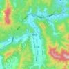 横水镇 topographic map, elevation, terrain