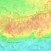 Heide topographic map, elevation, terrain