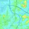 Mabole topographic map, elevation, terrain