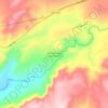 Fazenda Vale das Araras topographic map, elevation, terrain
