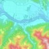Vuhred topographic map, elevation, terrain