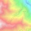 Soccoro topographic map, elevation, terrain