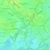 Calubihan topographic map, elevation, terrain