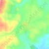 Banin topographic map, elevation, terrain