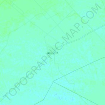 Sohbatpur topographic map, elevation, terrain