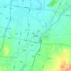 双杨镇 topographic map, elevation, terrain