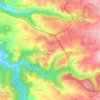 Gonçalvinhos topographic map, elevation, terrain