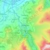 Bethesda topographic map, elevation, terrain