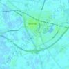 Voorstad topographic map, elevation, terrain