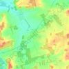 Villemer topographic map, elevation, terrain