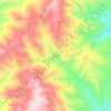 Mapingguan topographic map, elevation, terrain